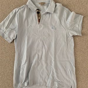 MENS BURBERRY POLO SZ L